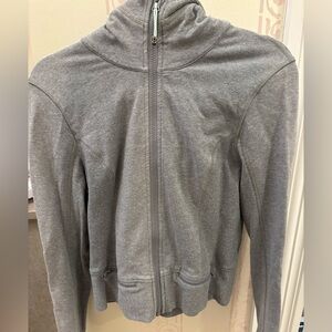 Lululemon Grey zip-up